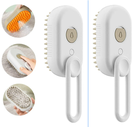 3 In 1 Electric Pet Hair Brush Steam Grooming Comb for Cats and Dogs