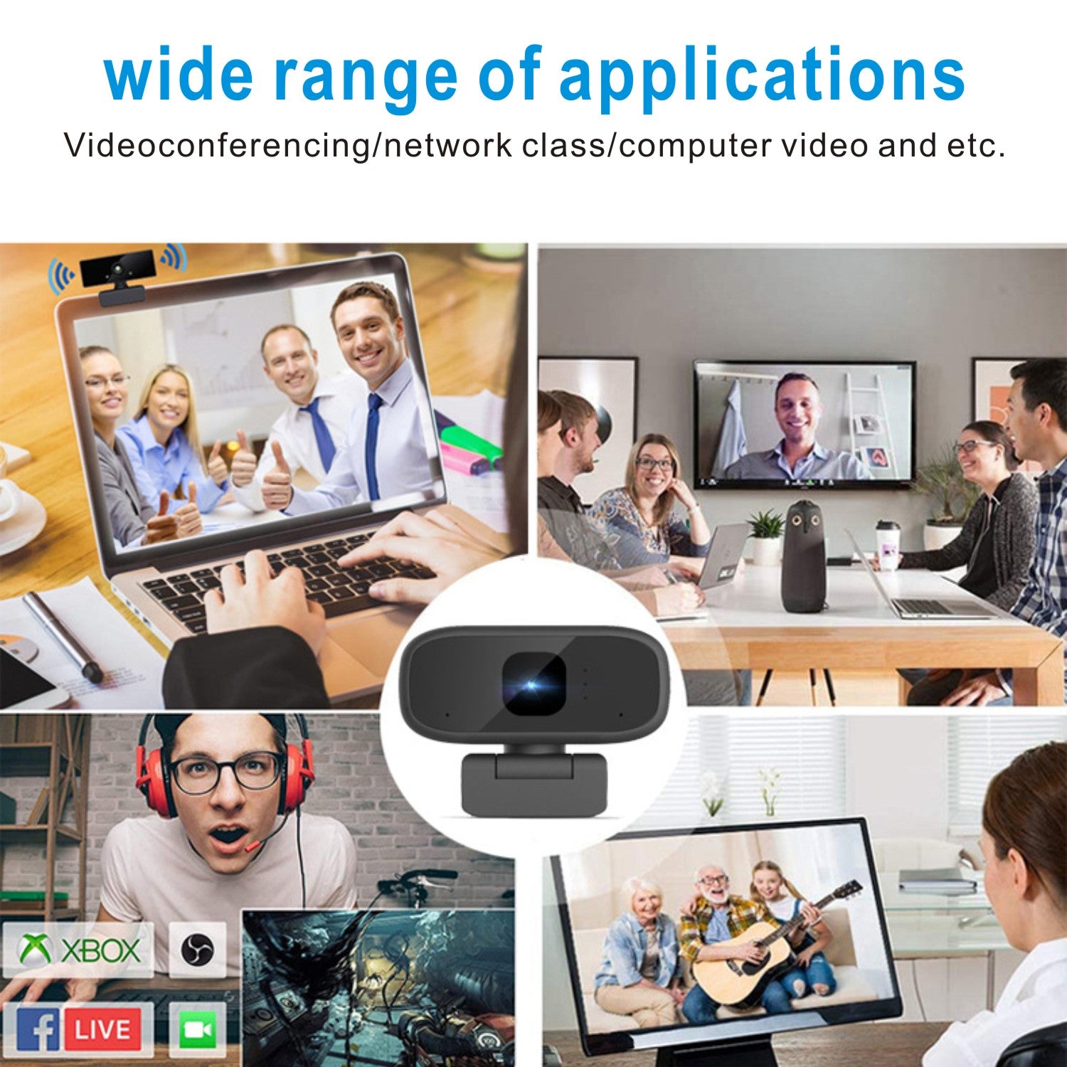 Video Webcam With Microphone
