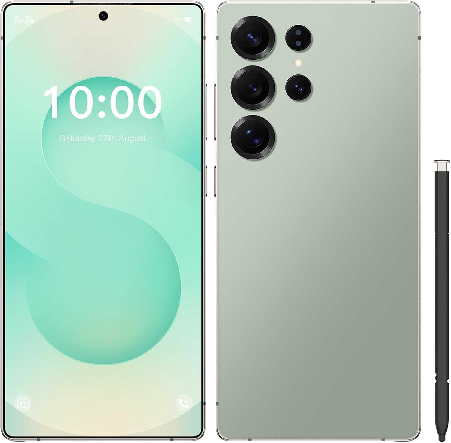 C25 Ultra 5G Unlocked Smartphone 8GB 256GB Android 14 6800mAh